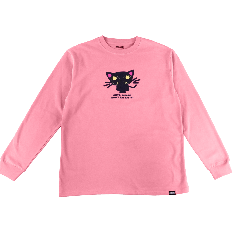 CaseOh's Don't Eat Kitty Longsleeve – Caseoh Merch Store