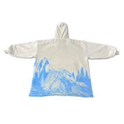 CaseOh's Hooded Blanket: White Mountain
