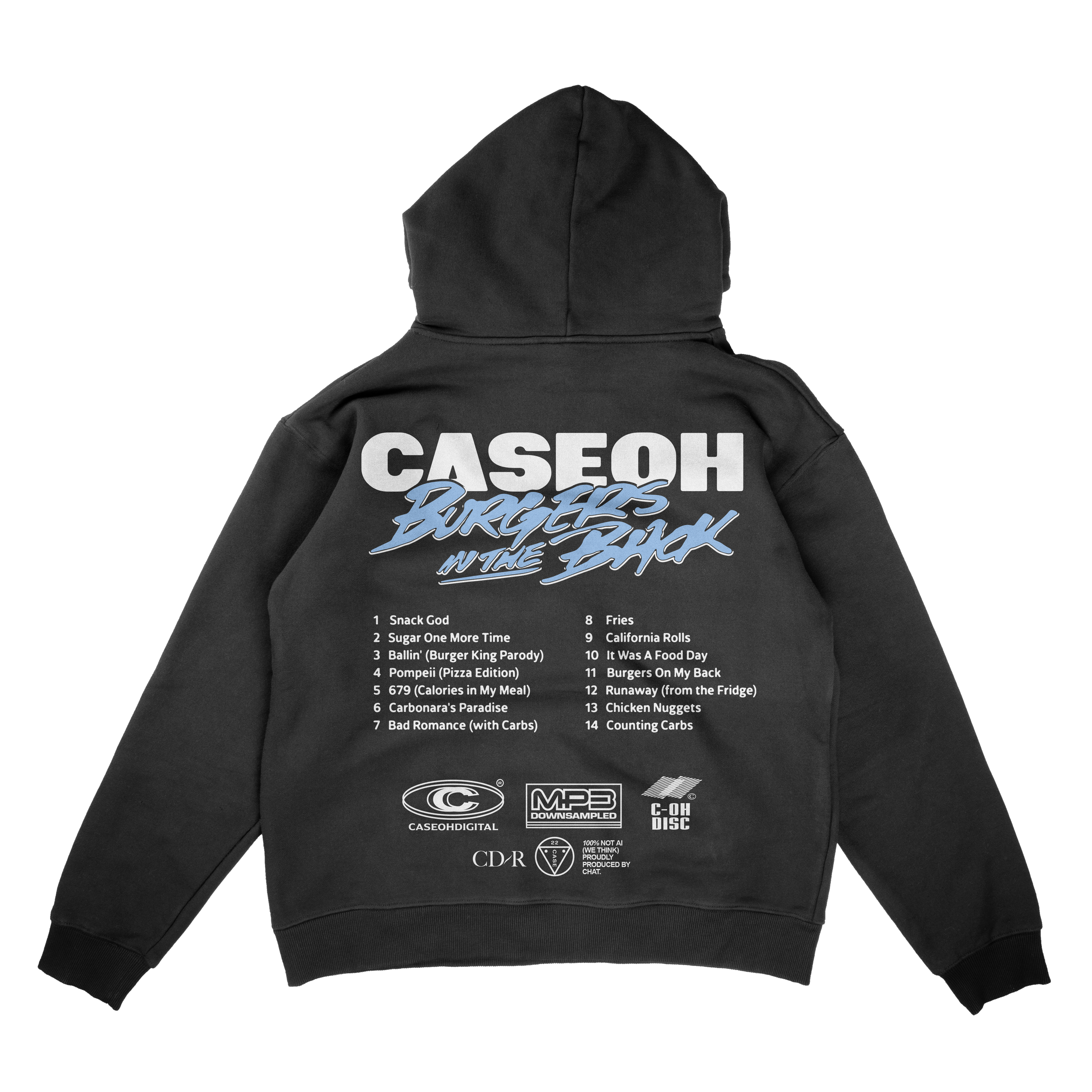 CaseOh's Burgers in the Back Hoodie