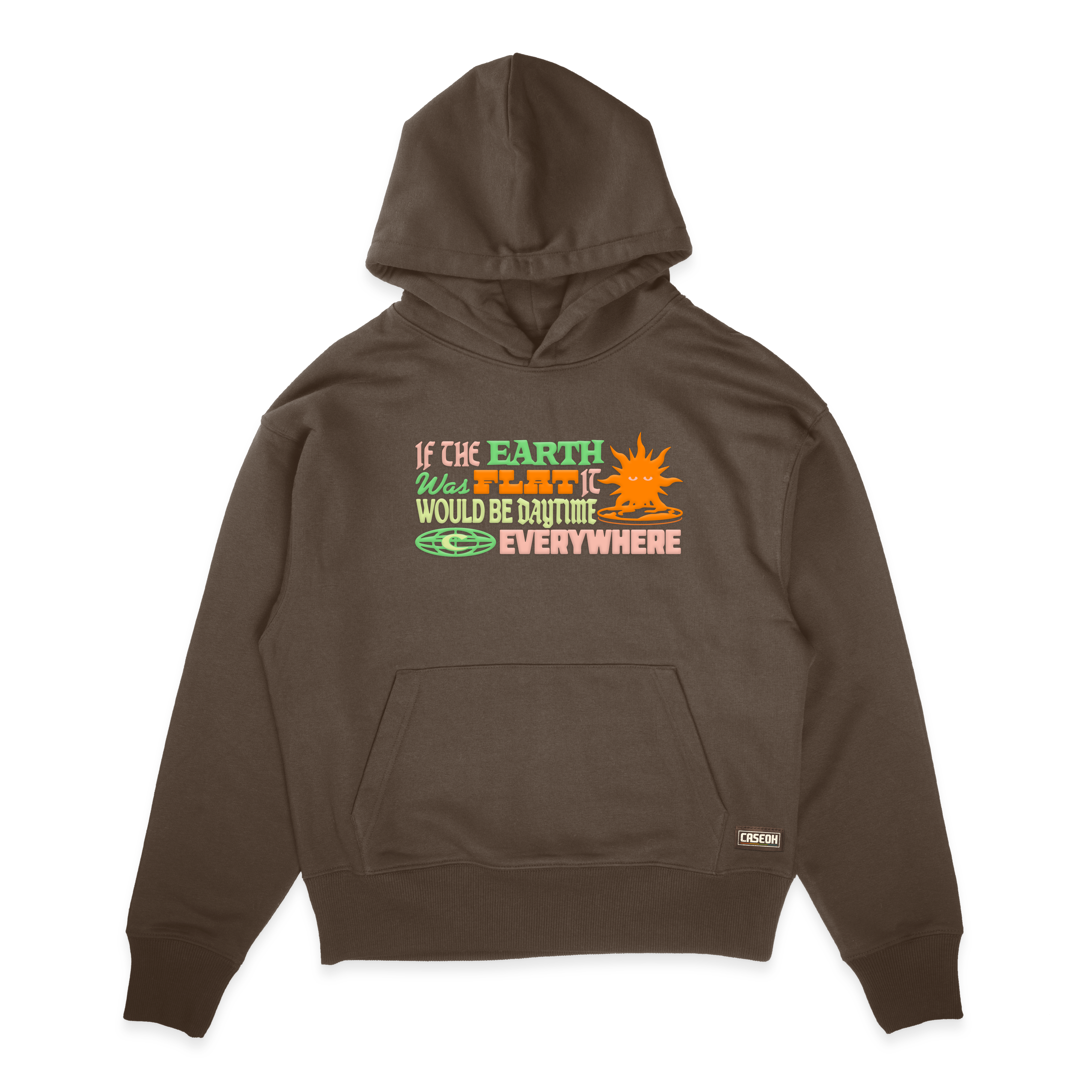 CaseOh's Flat Earth Hoodie