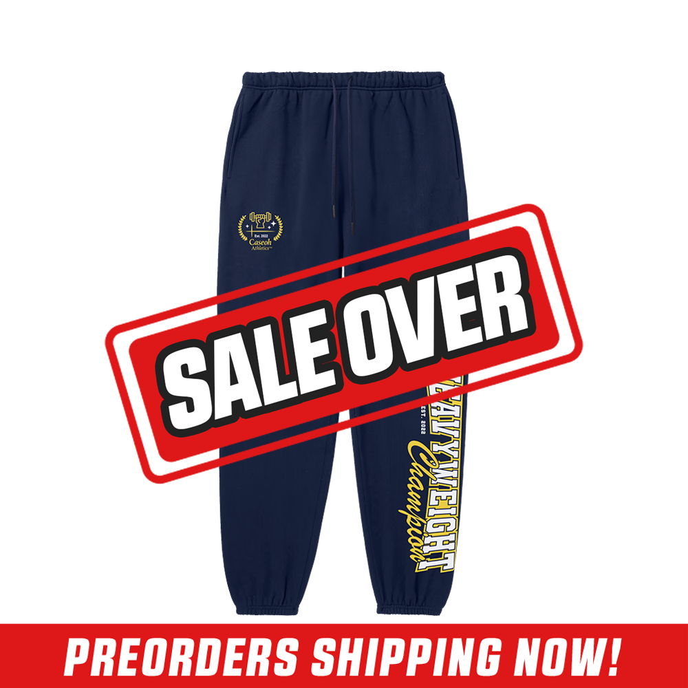 Navy Heavyweight Sweatpants