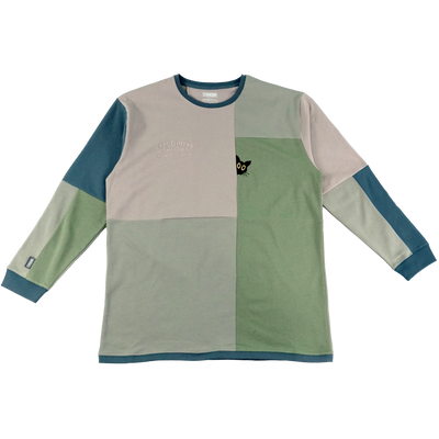 Case & Kitty Fan Club Longsleeve (Tan/Green)