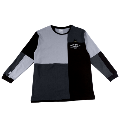 Case & Kitty Fan Club Longsleeve (Black/Grey)