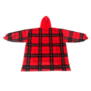 CaseOh's Hooded Blanket: Red Flannel